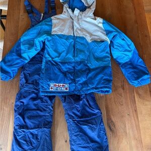 Burton Snow Jacket and Lands End Snow Bib
